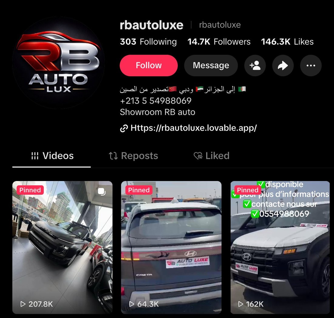 RB Auto Lux TikTok 14.7K followers, 146.3K likes, 207K views